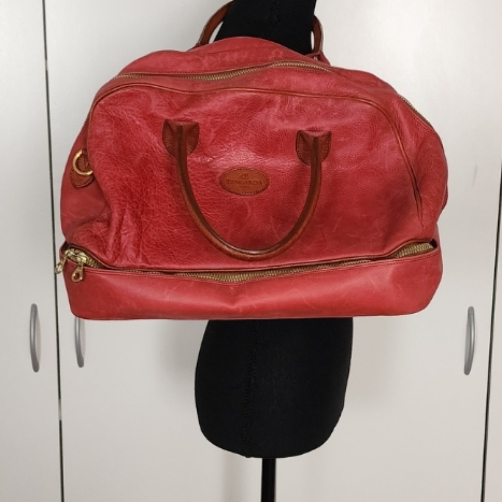 Terrida Leather Duffle Bag